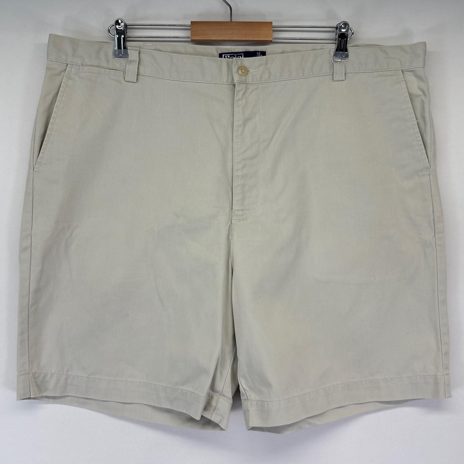 古着 ポロバイラルフローレン Polo by Ralph Lauren ショートパンツ ポロチノ ハーフ 半ズボン 短パン PHILIP SHORT w42 アイボリー メンズ
