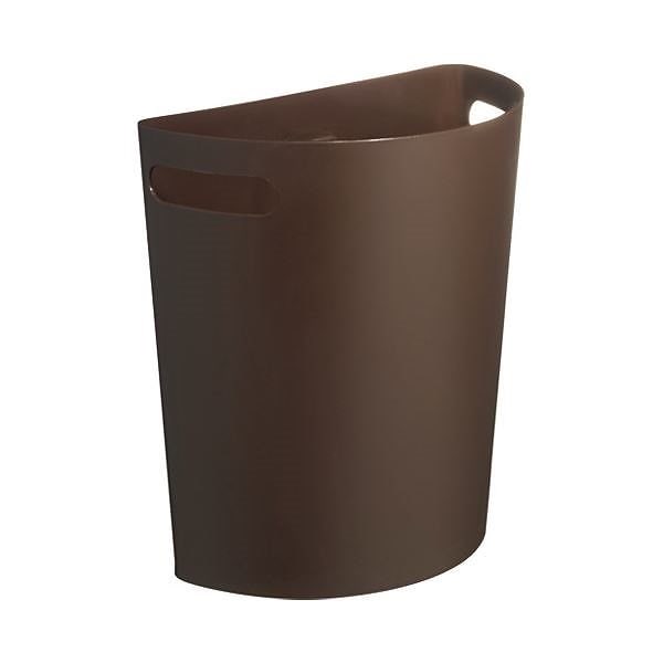 （まとめ） 伊勢籐 壁掛けダストボックス ブラウン I-525BR[x5セット]