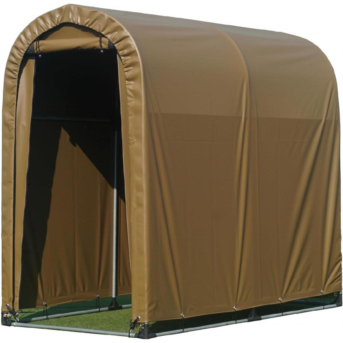 南榮工業 サイクルハウス 2台用 SAND 日本製 自転車用物置 自転車置き場 アウトドア バイク テント サイクルポート 物置 エクステリア 南栄