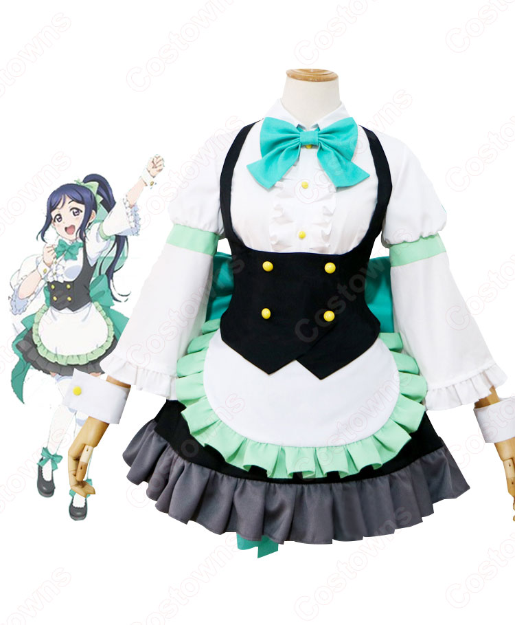 ラブライブ! 松浦果南（マツウラカナン） メイド服 コスプレ衣装 『ラブライブ！サンシャイン!!×THEキャラSHOP』 メイド衣装 12,990円