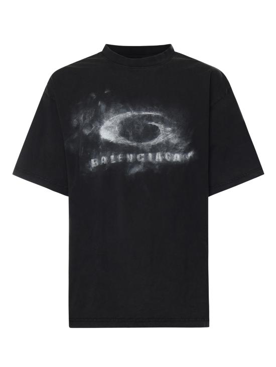 BALENCIAGA Men T-Shirts 764235 TTVN59034 Black