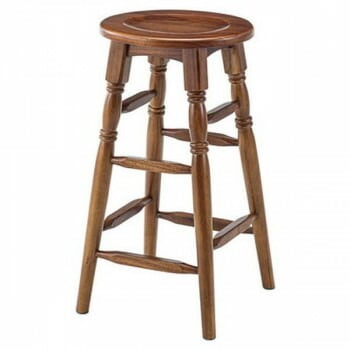 東谷 オーバルハイスツール ブラウン GT-785BR