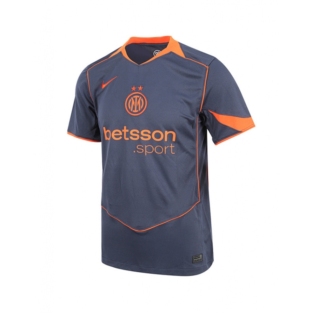 ナイキインターミラノ 2025/26 スタジアムサードジャージー半袖ジャージ