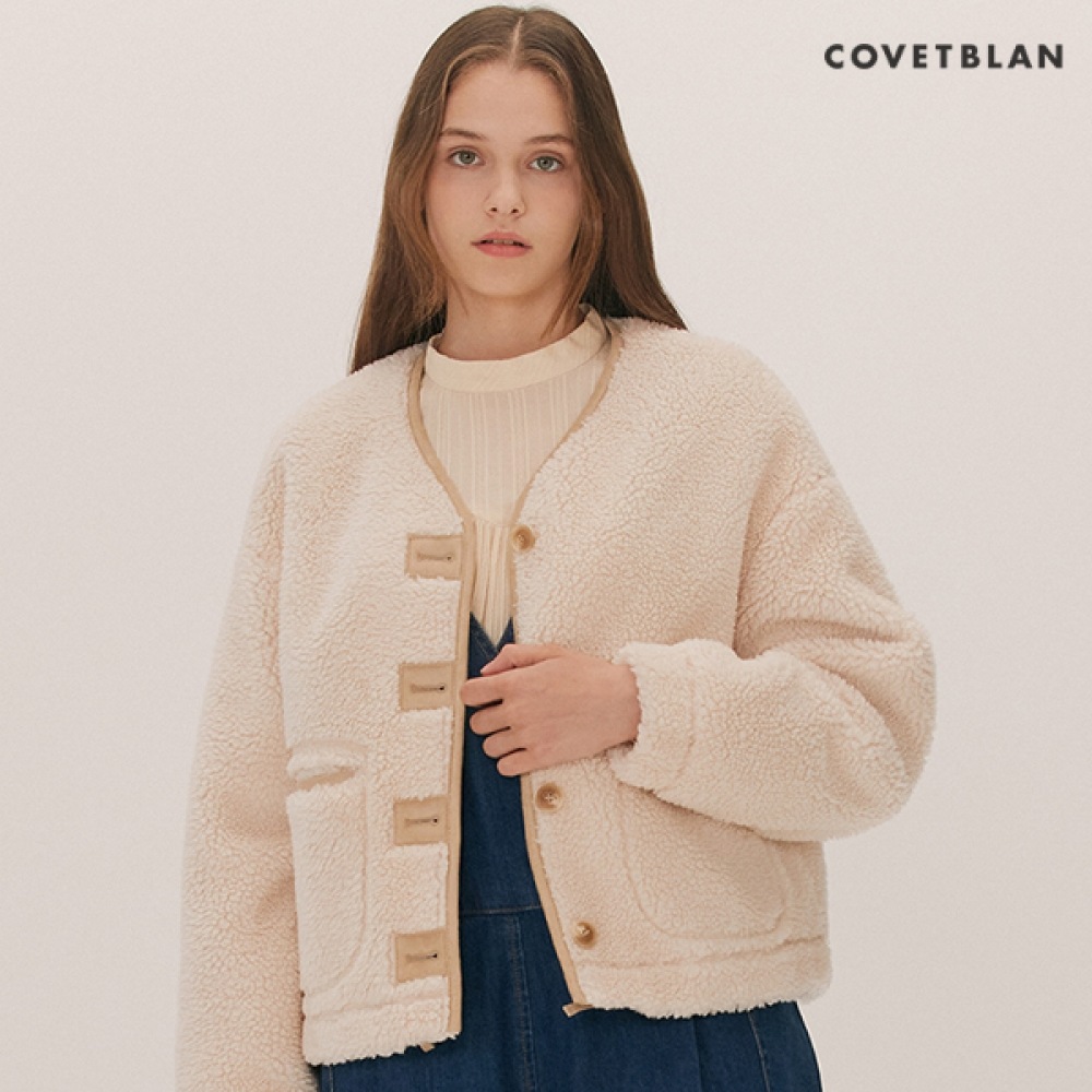 (コルベットブラン) カラーマッチングフリースジャンパー (V216MJP104W) 5,593円