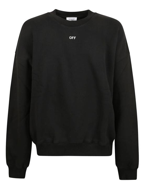OFF WHITE Men Sweatshirts OMBA070F25FLE0031001 Black