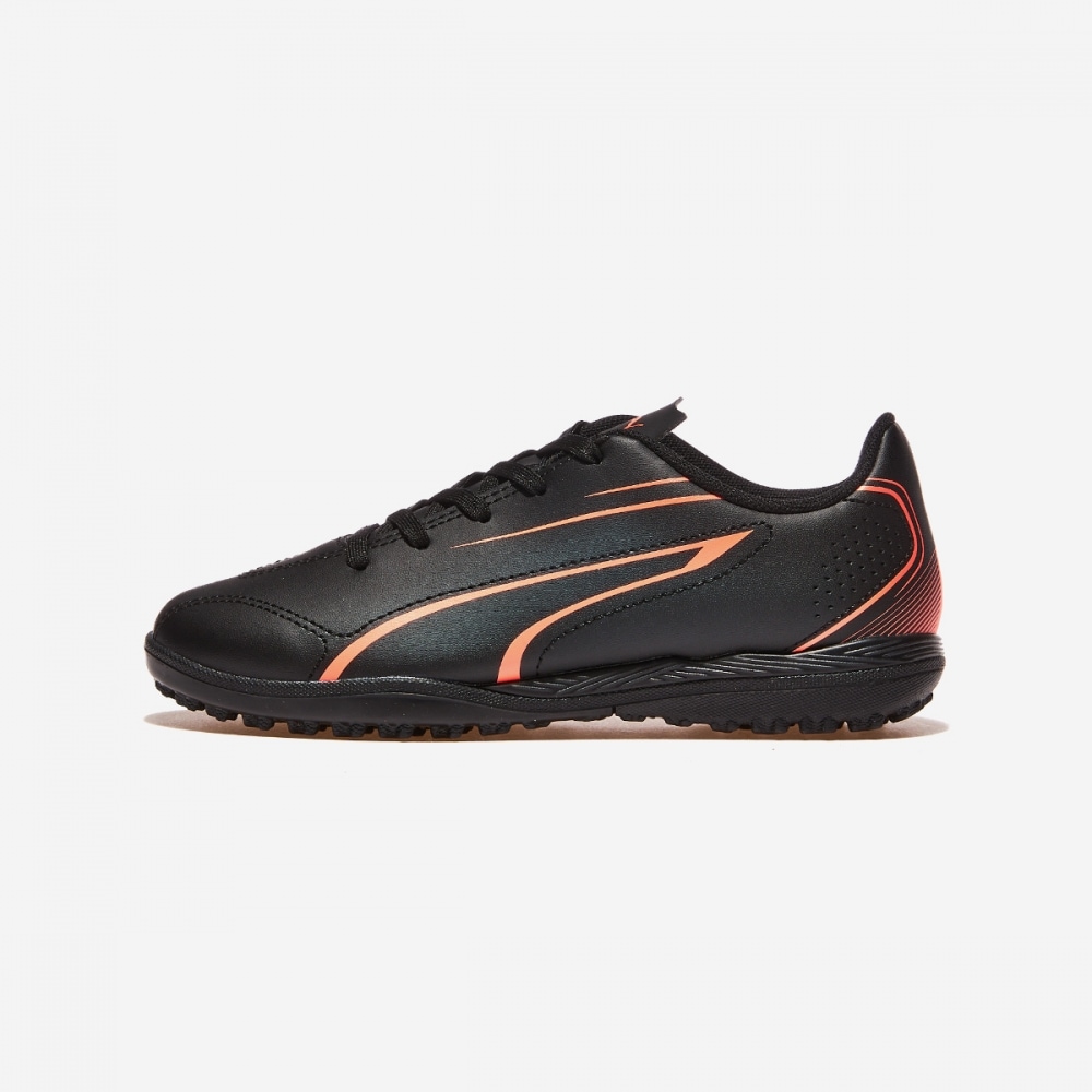 Puma VITORIA TT JR PKI10748709-PUMA ブラック-グローイングレッド