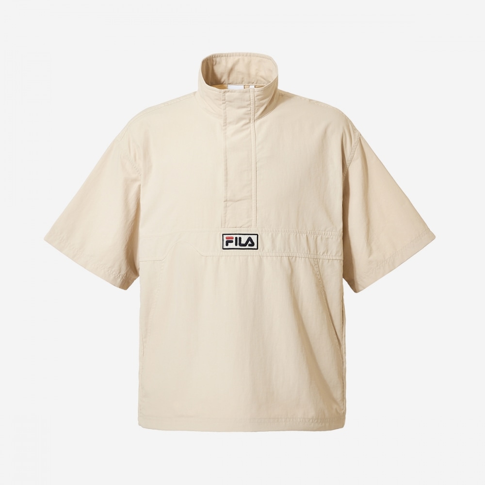 ウィラユニベーシックショーツスリーブアノラックウィンドブレーカー（BEG） 7,029円