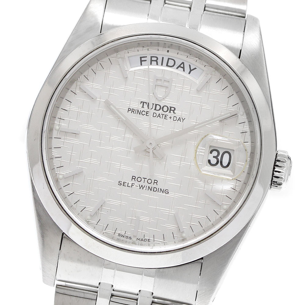 チュードル TUDOR 76200 プリンス デイトデイ 自動巻き メンズ 保証書付き_933137【中古】