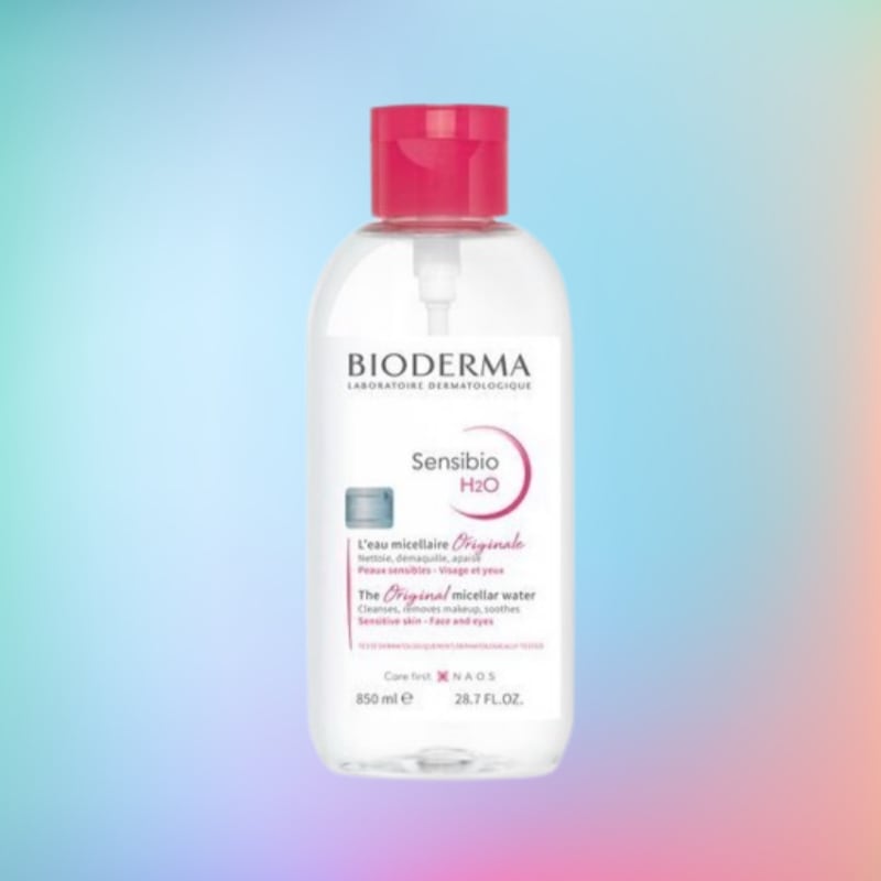 センシビオ H2O 850ml センシティブ肌用クレンジングウォーター・低刺激ミセラウォーターで優しくメイクオフ・毎日のスキンケアに最適な大容量