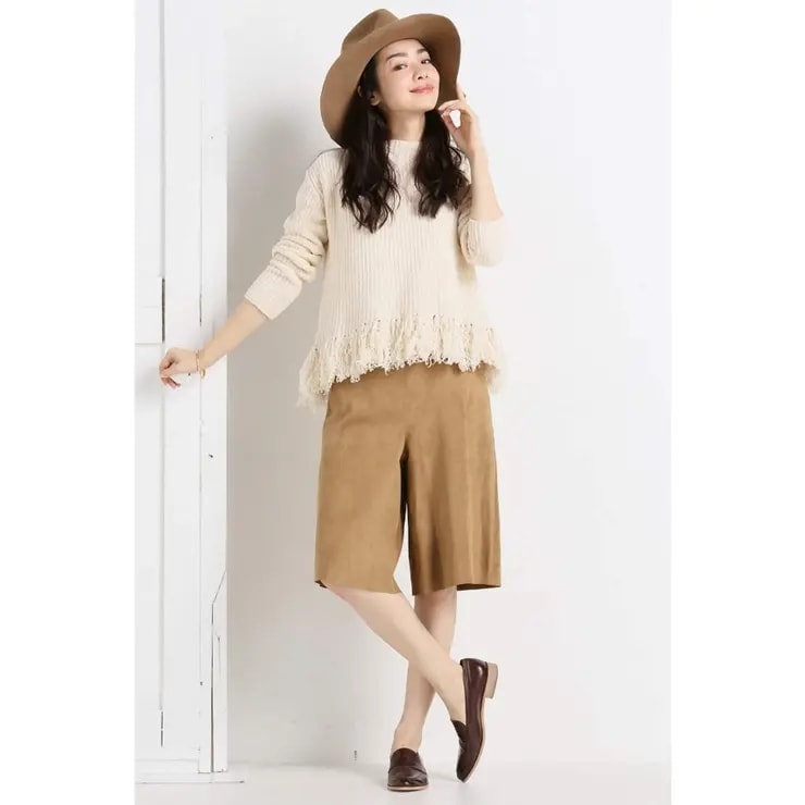IENA GOAT SUEDE ショートパンツ