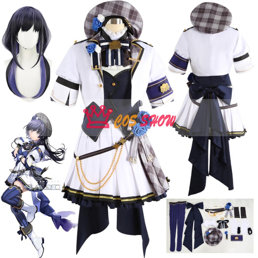 人気商品N0.1 バーチャルYouTuber VTuber にじさんじ らなきゅら新衣装リレー 先斗寧 コスプレ衣装 cosplay 仮装 帽子＋靴下付き オーダーメイド製作可能 イベト ハロウィン