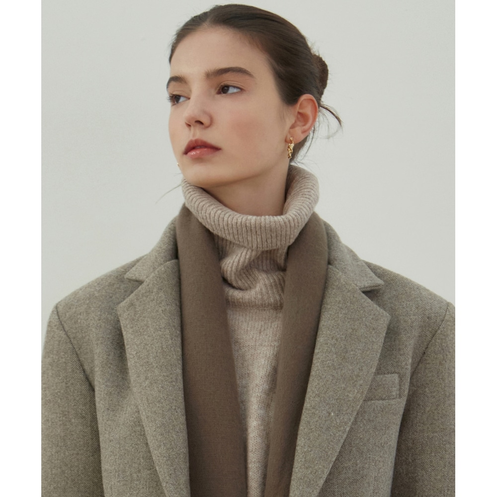 ニック&ニコールプレミアムタッチマフラー_ココア