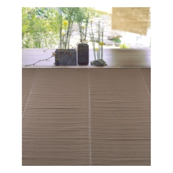 洗えるい草風カーペット ライアン 江戸間8帖 約348×352cm ブラウン 18912680 8,152円