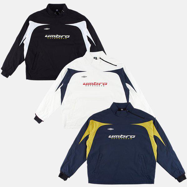 ブラッシュドメッシュ起毛フットボールハイネックピステ UP421SWTO2