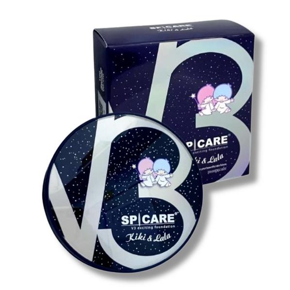 【シリアル付き 日本限定】正規品 スピケア SPICARE V3 エキサイティングファンデーション キキ＆ララ 本体 15g
