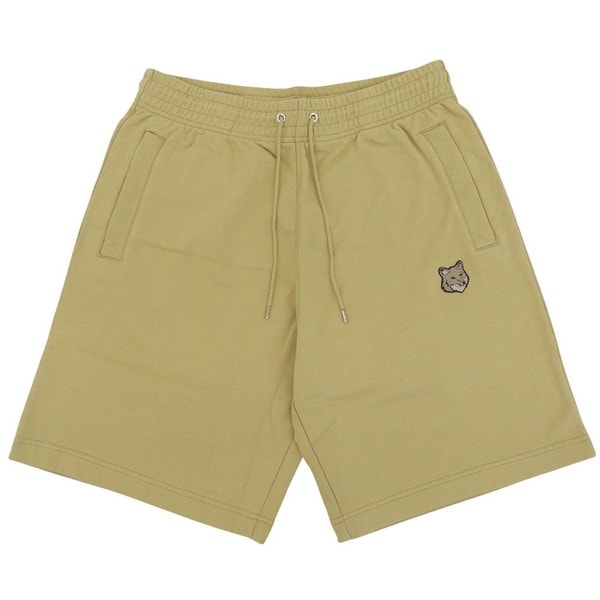 メゾンキツネ ショートパンツ レディース L コットン ベージュ MM01121KM0001CAL MAISON KITSUNE