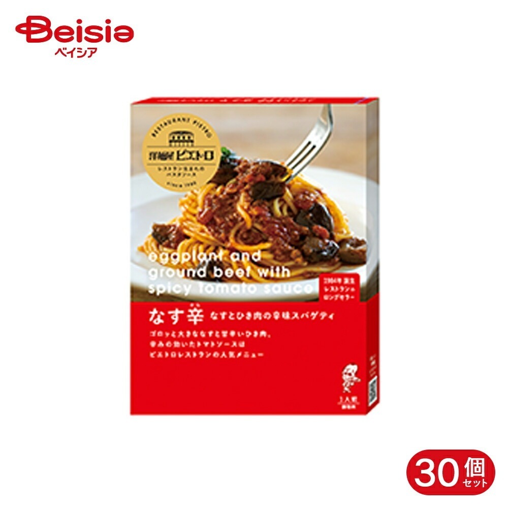 ピエトロ なすとひき肉の辛味スパゲティ 120g 30個