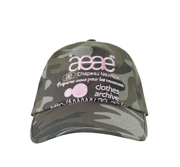 WEB LOGO CAMO 5 PANNEL CAP