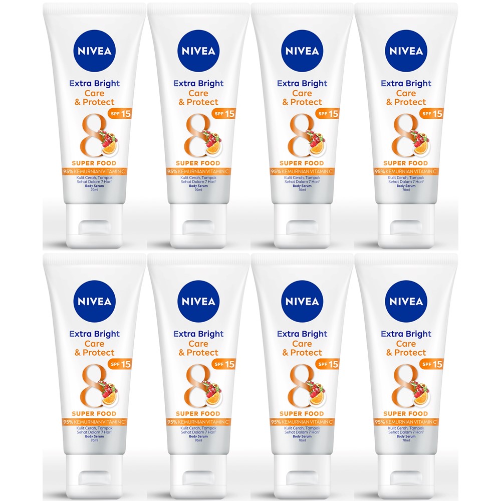 まとめ買いセット Extra Whiteシリーズ ボディセラム 180ml x ８本セット Care ＆ Protect 海外直送品