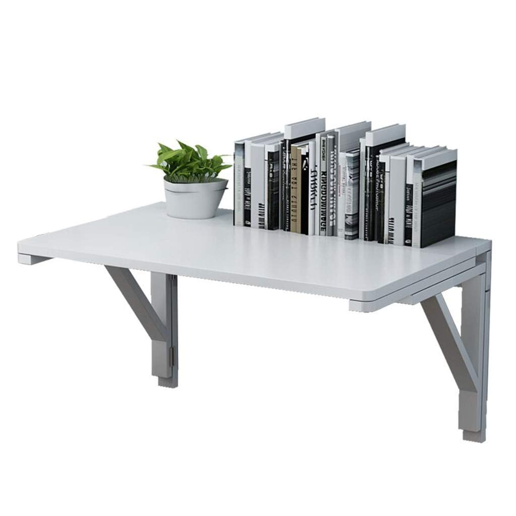 折りたたみ式壁掛けドロップリーフテーブル狭いスペースのキッチンダイニングホームオフィスデスクに最適 (50x30cm)