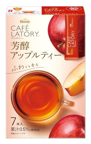 他サイト： AGF(エージーエフ) ブレンディ カフェラトリー スティック 芳醇アップルティー 7本×6箱 【 フルーツティー 】【 紅茶 スティック 】の商品画像