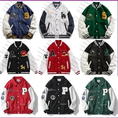 【3日出荷】彼氏 ロゴ刺繍 スウェット スタジャン メンズ マジェスティック スタジアムジャケット ジャケット