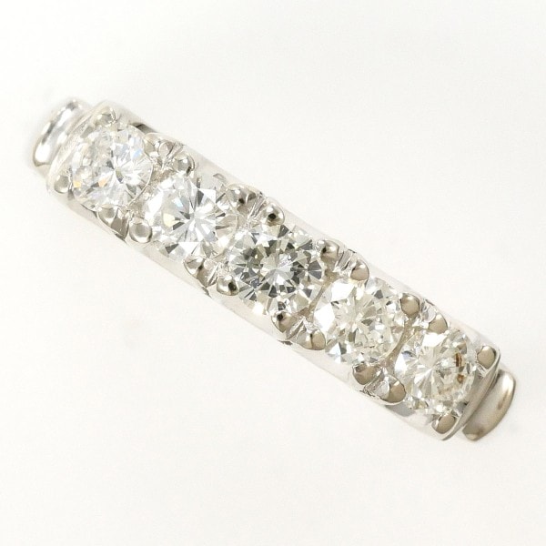 PT900 プラチナ リング 指輪 11号 ダイヤ 0.50 総重量約4.3g ジュエリー 中古