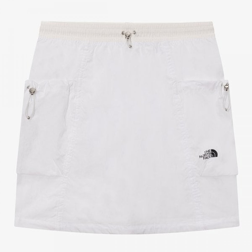 ノースフェイス レディース シェルドン ミニスカート WHITE NK6NR35J