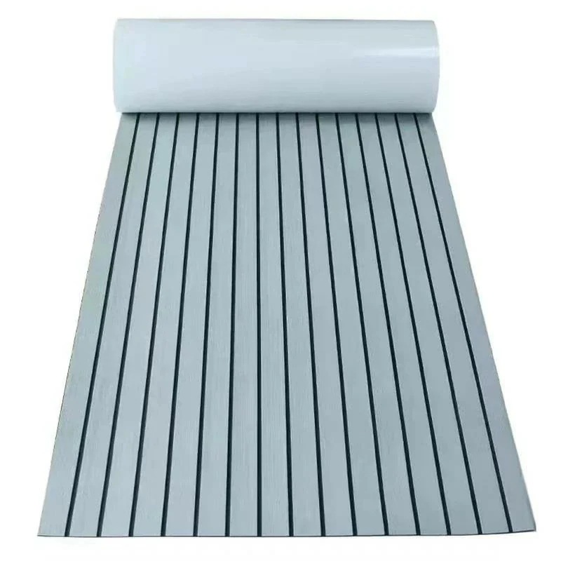 まとめ買い得デッキシート 240 x 90cm デッキマット 船 高強度 接着剤ボート デッキシート 滑り止め フェイクティークボート ボート用