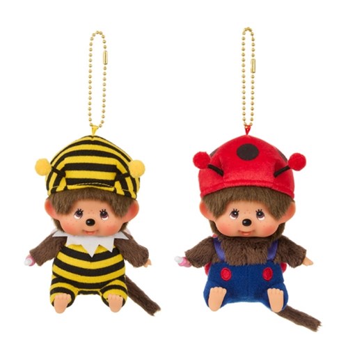 モンチッチ てんとう虫 ミツバチ キーホルダー