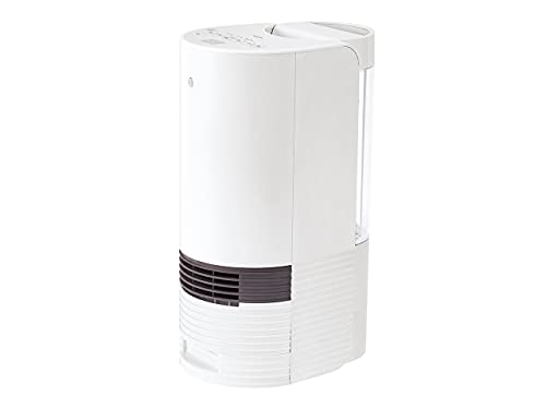 コイズミ ヒーター セラミックファンヒーター 加湿機能付き 人感センサー 抗菌 ホワイト KPH-1