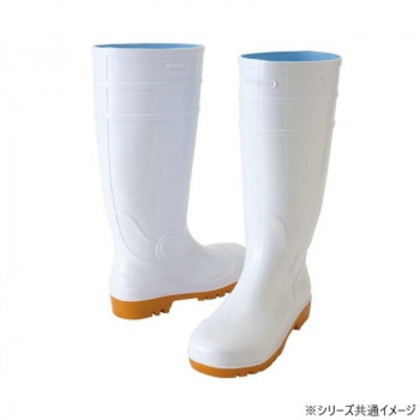 アイトス 4437 長靴(先芯入り) ホワイト 26.5cm