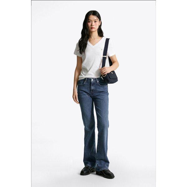 T22F1TTO080WT1 ヘリテージ Vネック Tシャツ