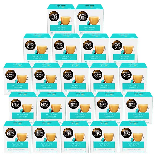 ネスカフェ ドルチェグスト 専用カプセル フラットホワイト21箱【4営業日以内に出荷】ネスレ ネスカフェ コーヒー ホットコーヒー