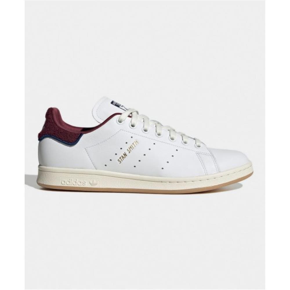 adidas Stan Smith White Burgundy FZ6429