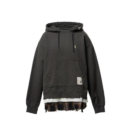 MAISON MIHARA YASUHIRO Men Sweatshirts J16HD751 BLACK GREY