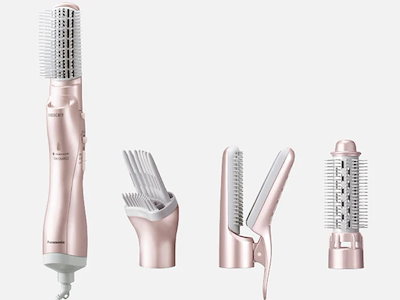 他サイト： パナソニック　Panasonic　くるくるドライヤー ナノケア ピンクゴールド　EH-KN8J-PNの商品画像