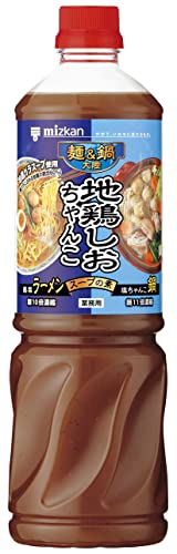 ミツカン 麺&鍋大陸 地鶏しおちゃんこスープの素 1180g 鍋の素 ラーメンスープ