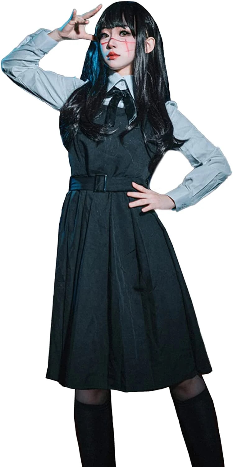 新作入荷チェンソーマン 三鷹アサ コスプレコスプレ衣装 制服 ワンピース