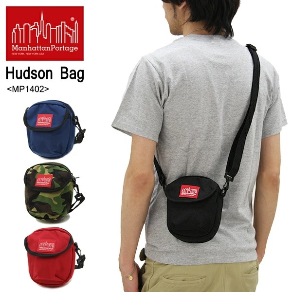 マンハッタン ポーテージ Hudson Bag(MP1402) ショルダーバッグXS ミニショルダーバッグ ハドソンバッグ