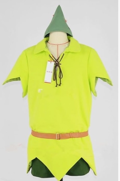 東京ディズニーランド（TDL） ピーターパン グリーティング タイツ付き レプリカ衣装コスプレ衣装