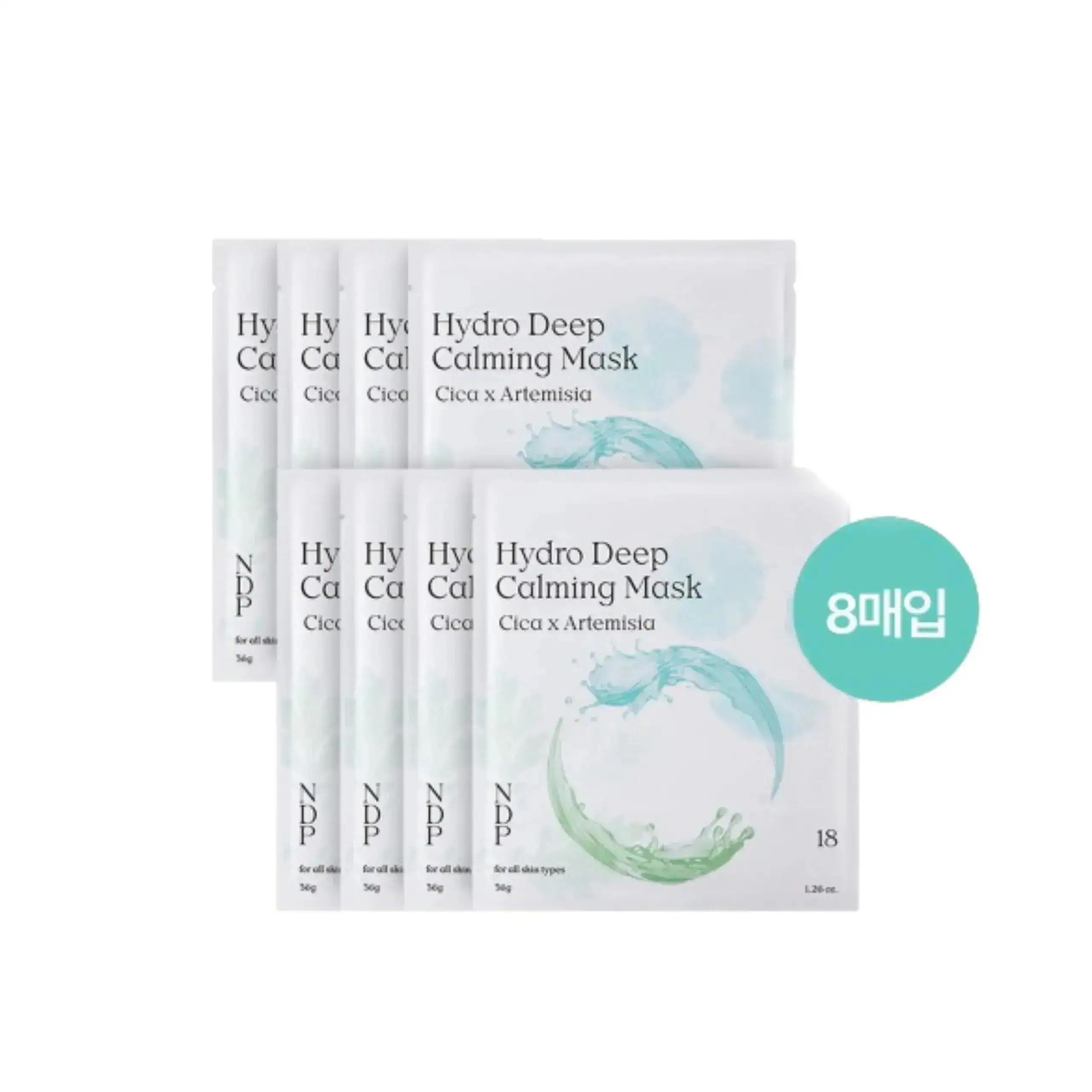 [24FW/New] シカ×ヨモギ ハイドロ ディープカーミングマスク 8枚