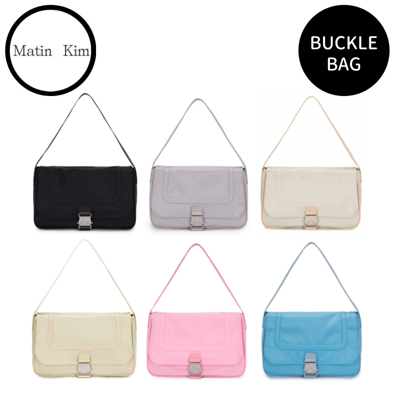 韓国 人気商品 BUCKLE BAG 6色