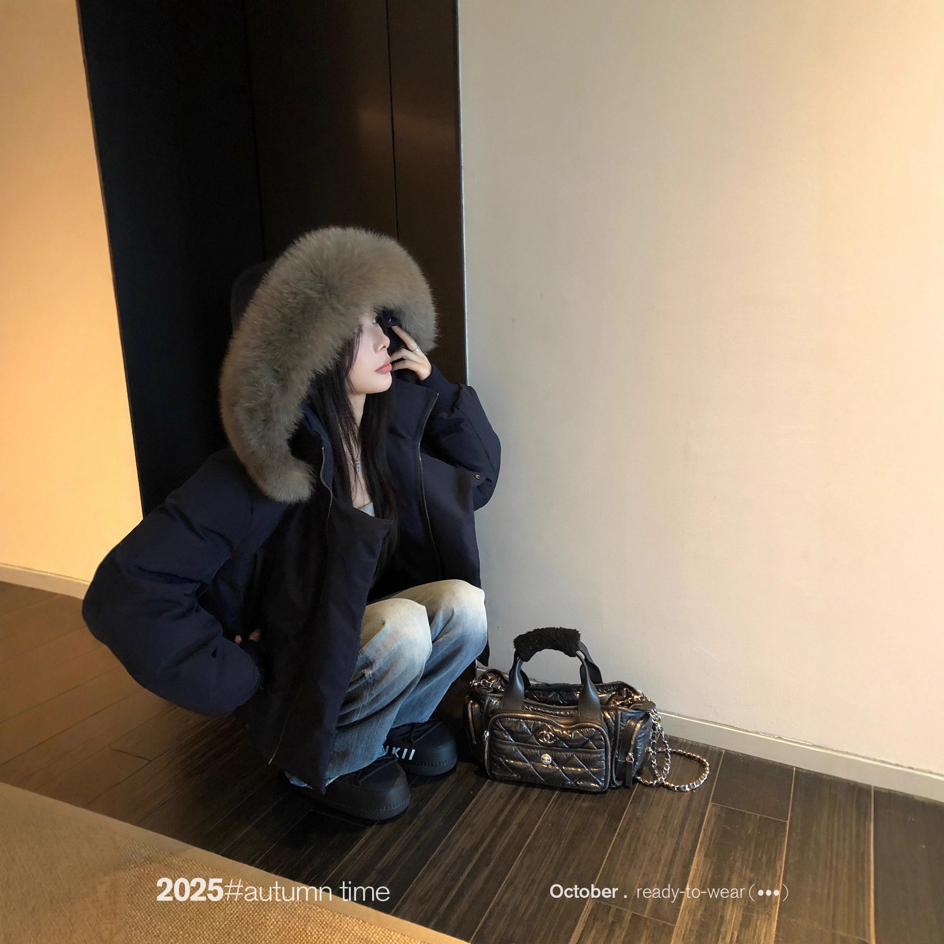 2025年冬新作 韓国風 カジュアル ハイエンド ショート丈 ダウンジャケット レディース 厚手 暖かい ホワイトダックダウン フード付きコート