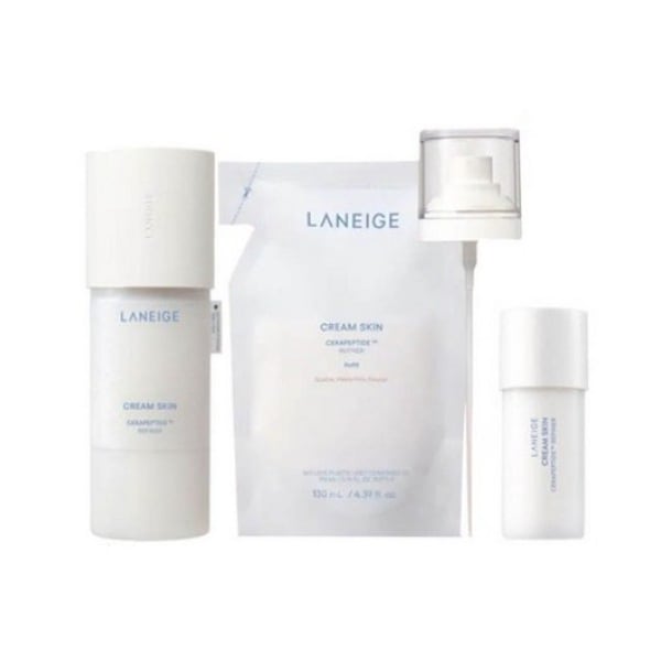 クリームスキン170ml 詰め替え企画（+170ml詰め替え+ミストポンプ付き）/クリームをトナーに溶かして高保湿トナー