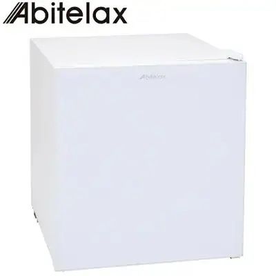 アビテラックス 冷蔵庫 45L 1ドア 右開き ガラス面ドア AR-45G ラメ入り ホワイトストライプ AR45G Abitelax