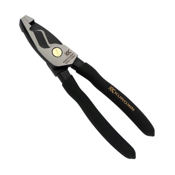 フジ矢 ケーブルペンチ 黒金 6050－175BG 作業工具 ペンチ ニッパ ペンチ