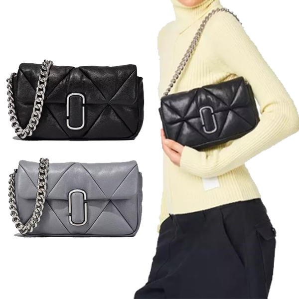 ザ パフィー チェーンショルダーバッグ レザー ブラック 2WAY H934L01RE22 レディース