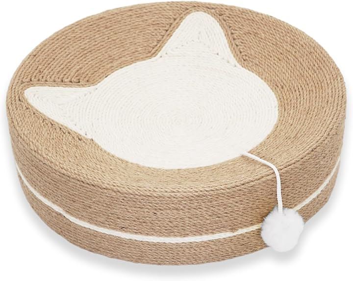 猫 爪研ぎ 爪とぎ 猫ベッド 麻 爪とぎボード 大型 つめとぎ ボウル(丸型40cm)