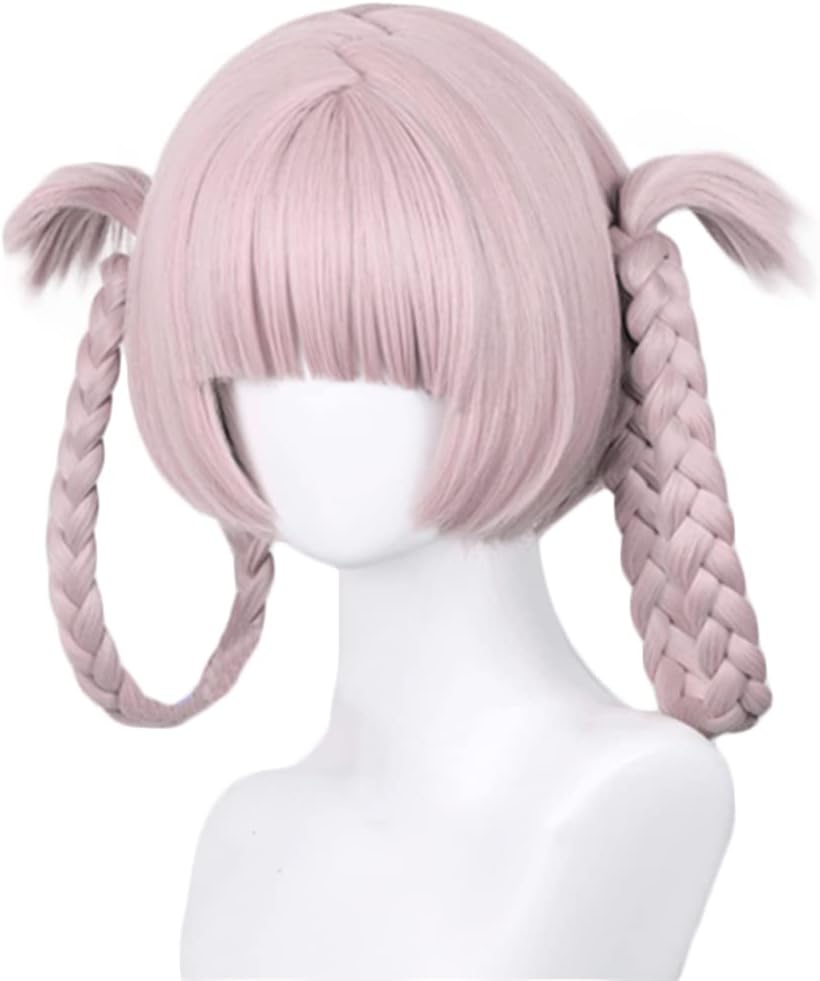 七草ナズナコスプレウィッグ七草ナズナ耐熱文化祭小物ハロウイーンウィッグかつらネット付きコスチューム